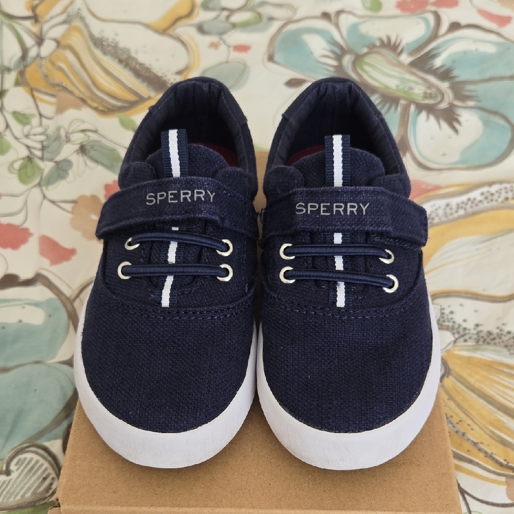 Sperry's Kids Spinnaker Washable Jr Navy 11
